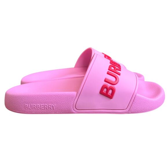 Burberry London Bubble Gum Pink Furley Summer Slide Sandals, EUR36/US6 - Picture 1 of 12